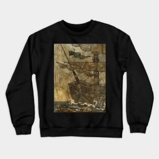 Old Sailing Ship. Crewneck Sweatshirt